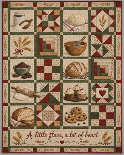 Flour & Heart TD281026030 Quilt Blanket — original
