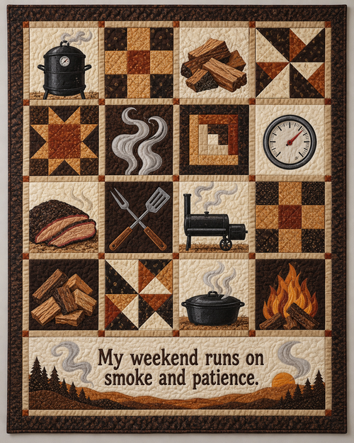 Smoke & Patience TD281026032 Quilt Blanket — original