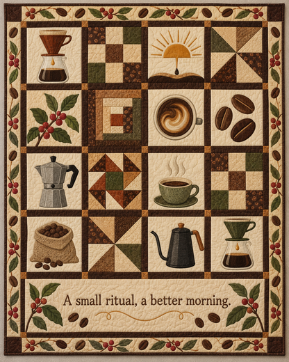 Morning Ritual TD281026033 Quilt Blanket — original
