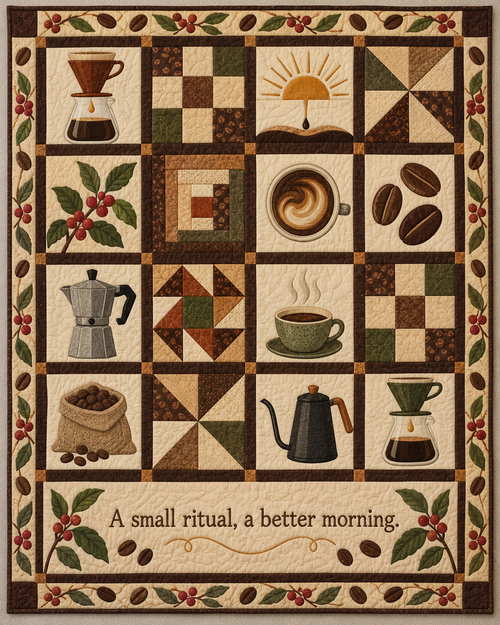 Morning Ritual TD281026033 Quilt Blanket — original