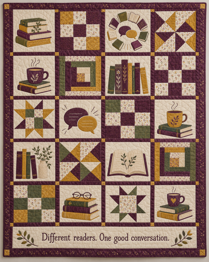 Pages & Conversation TD281026037 Quilt Blanket — original