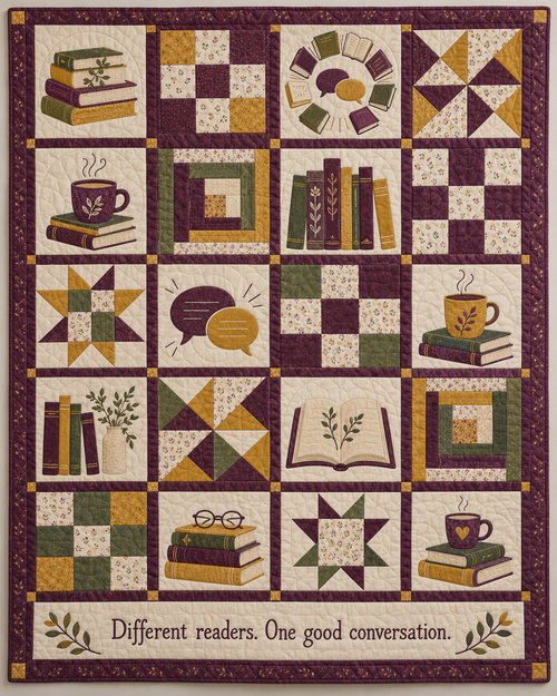 Pages & Conversation TD281026037 Quilt Blanket — original