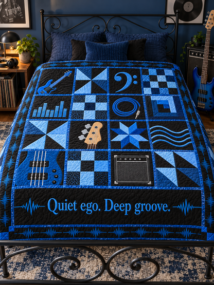 Deep Groove TD281026041 Quilt Blanket — bed