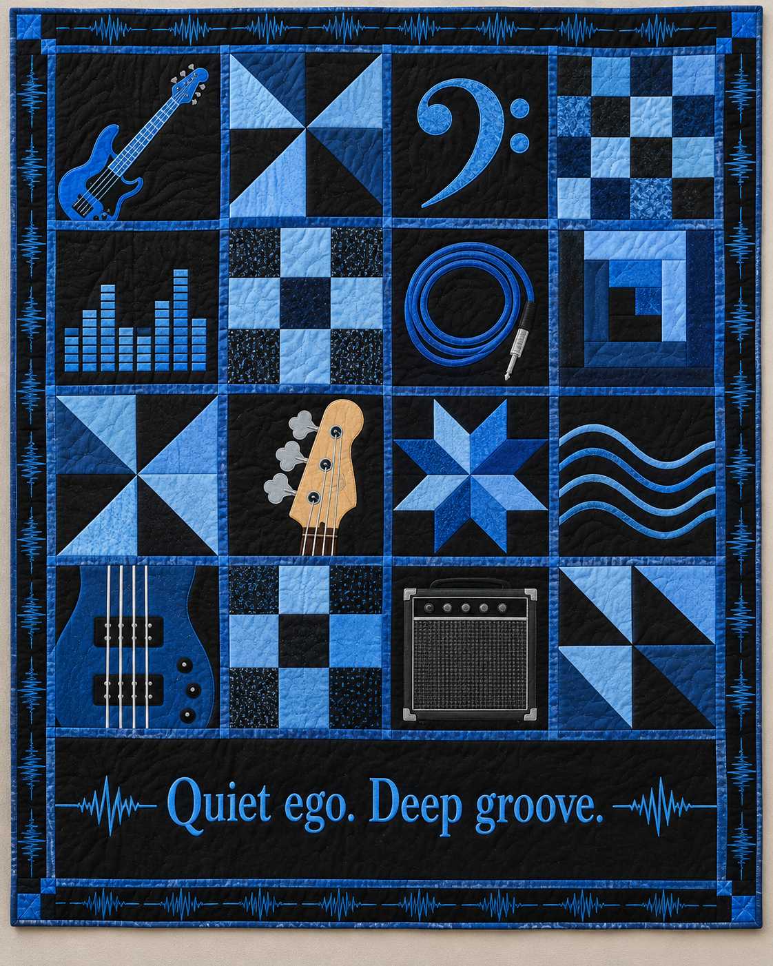 Deep Groove TD281026041 Quilt Blanket — original