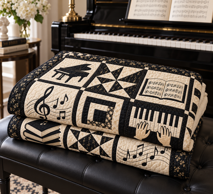 Keys to Wonder TD281026042 Quilt Blanket — folded