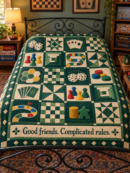 Gather & Play TD281026044 Quilt Blanket — bed