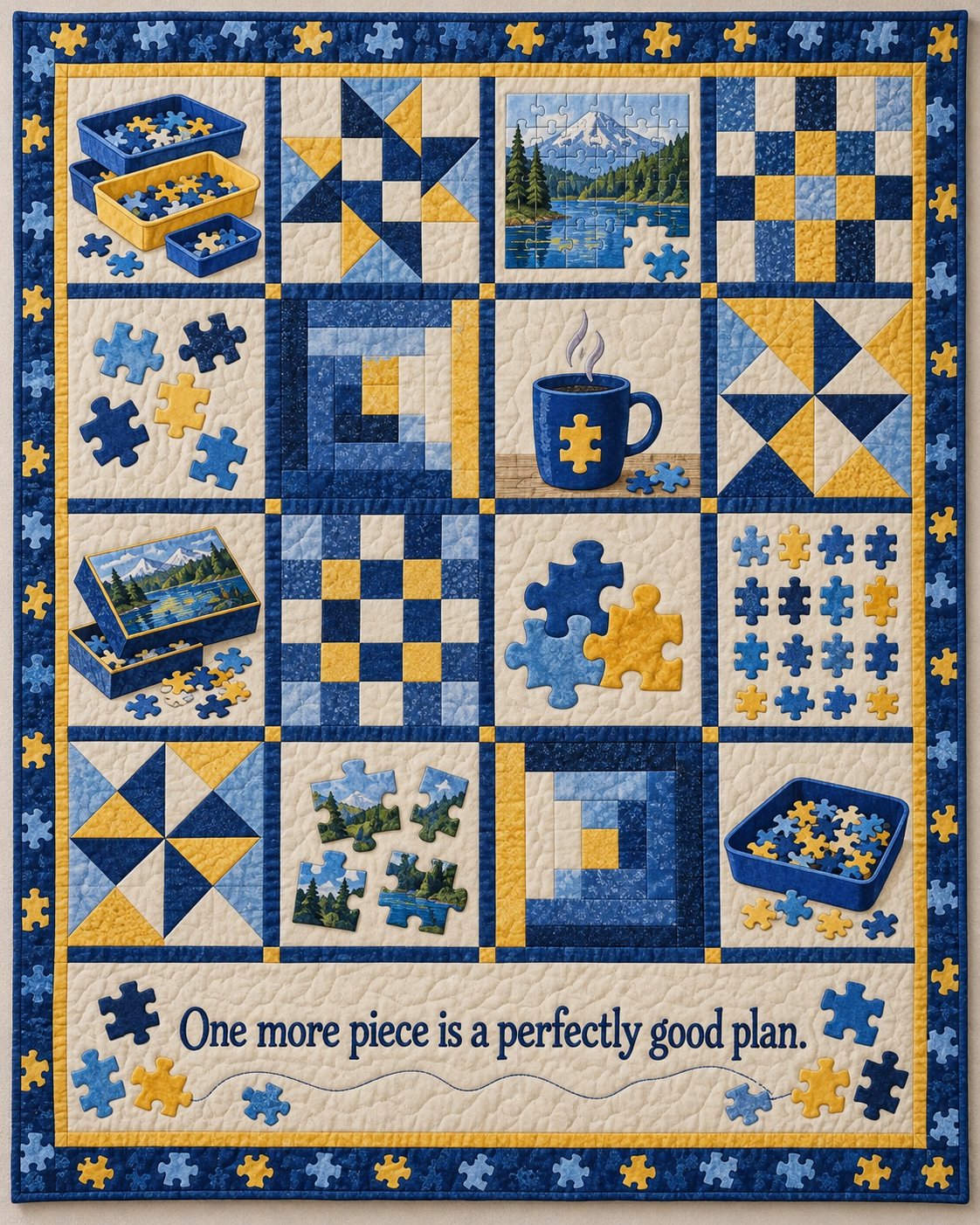 One More Piece TD281026045 Quilt Blanket — original