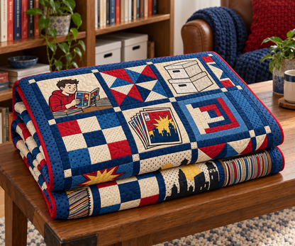One More Issue TD281026048 Quilt Blanket — folded