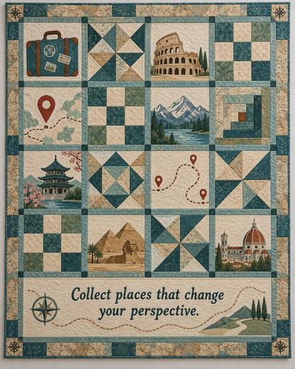 Places That Change Us TD281026049 Quilt Blanket — original