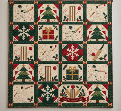 Christmas at the Wicket Quilt Blanket - design