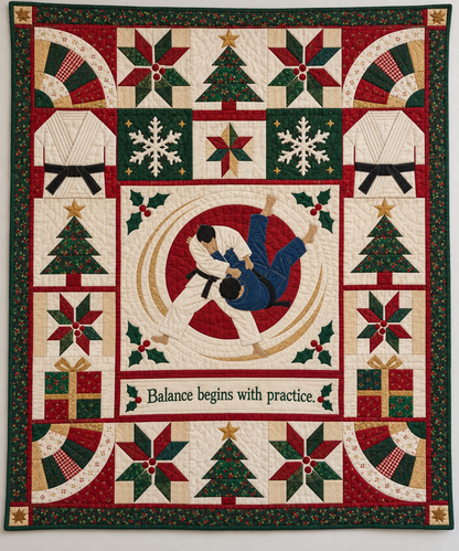 Season of Balance Quilt Blanket - design