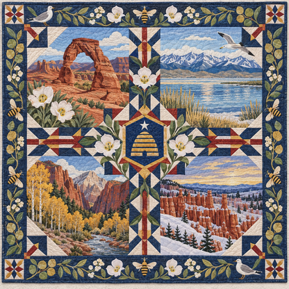 Utah Four Seasons TD181026838 Quilt Blanket