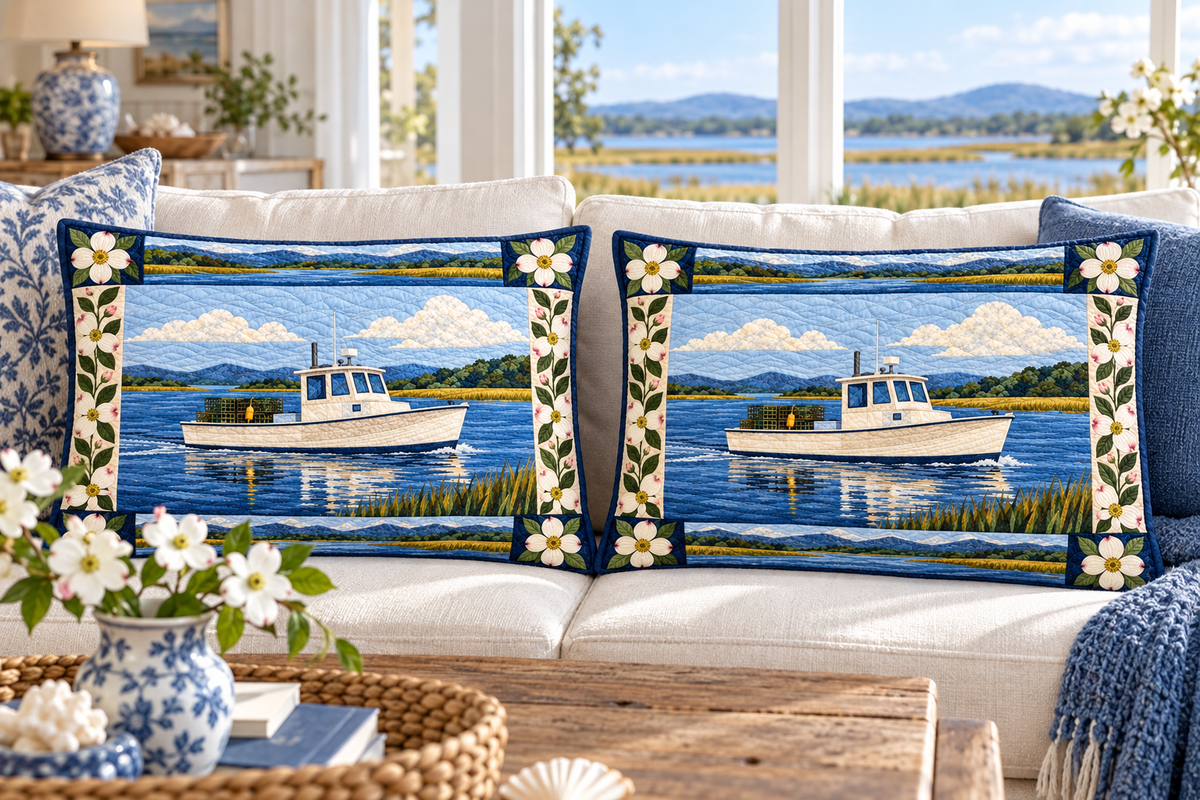Virginia Tidewater Dogwood Passage couch mockup