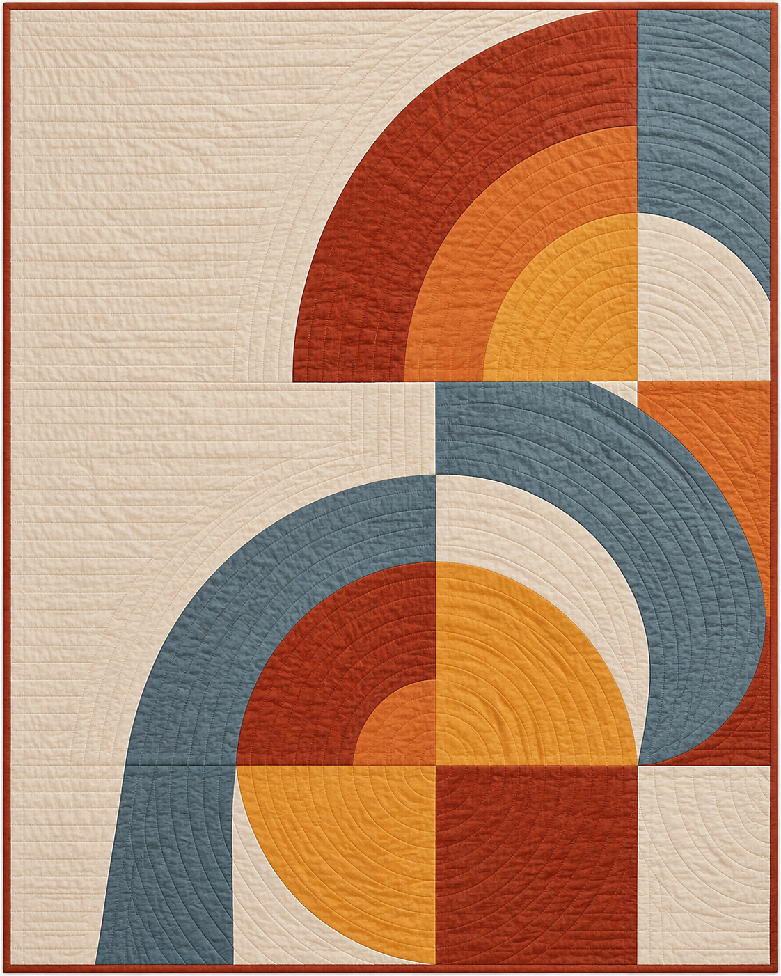 Arizona Morning Orchard quilt blanket design