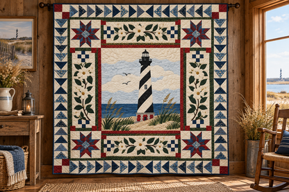 North Carolina Hatteras Spiral TD181026263 Quilt Blanket hanging mockup
